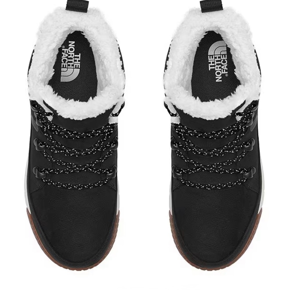 The North Face women’sBlack Sierra Mid Lace weatherproof cold weather boots - Picture 5 of 8